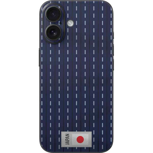 Japan Soccer Flag iPhone 16 Skin
